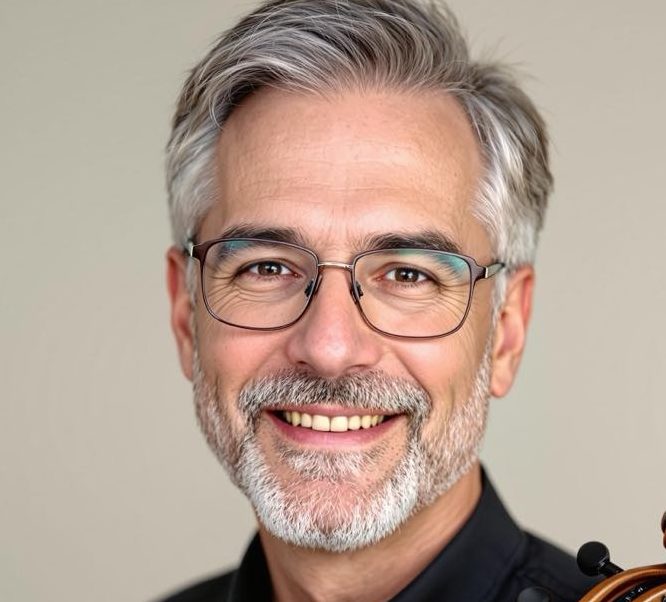 Professional Violinist "Wayne" turned to Performing Arts Vision Care for help when Diabetic Retinopathy struck
