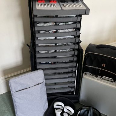 Our skilled optician will visit your home, rehearsal space, or preferred location.