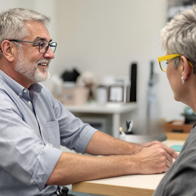 Wayne’s initial assessment took 90 minutes, and his tailored lenses were delivered within three weeks.